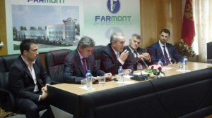 "U Kosiću kod Danilovgrada FARMONT gradi fabriku ljekova"- članak iz Pobjede 11.10.2012 